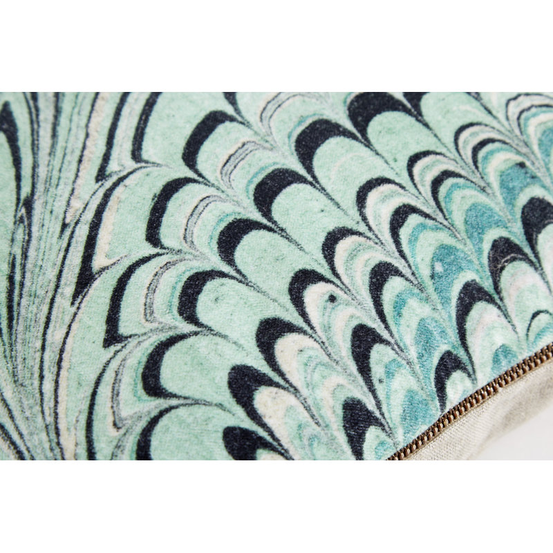 Coussin en velours 22 po x 22 po PROUST