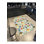 Creative Mixed Colored Woven Base and Decorative Rug