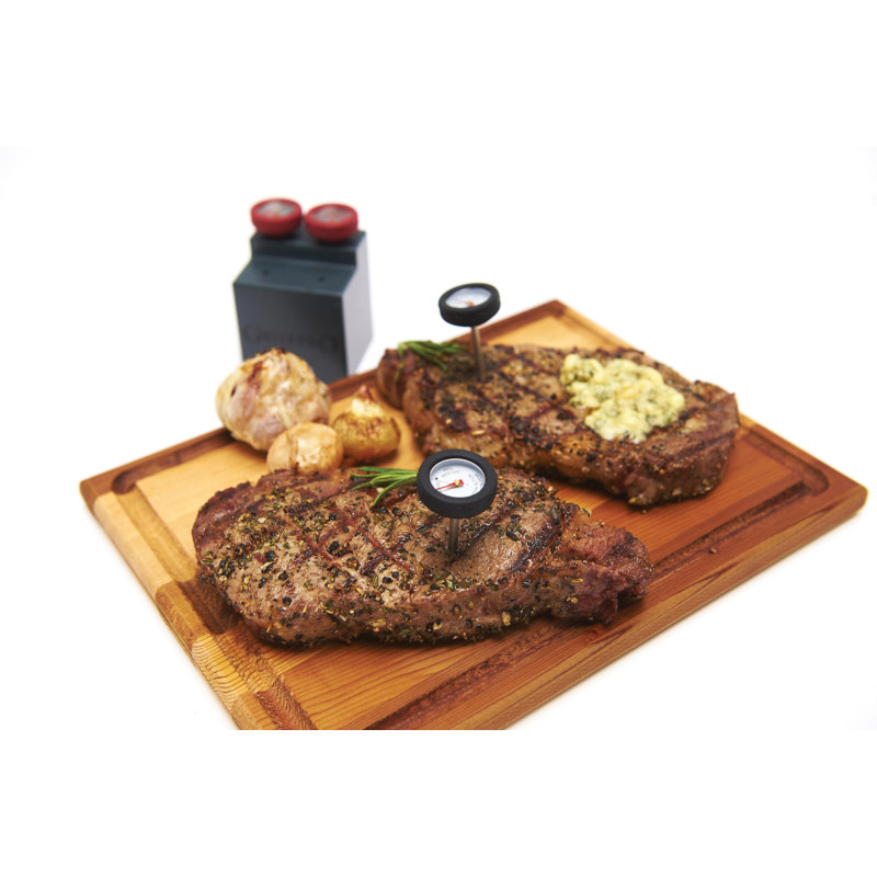 Mini thermomètres à viande 4 pièces GrillPro