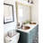 Bell 19" Drop-In Bathroom Sink in Copper