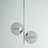 Yearby 2-Light Dimmable Globe Chandelier-113951776-113951777