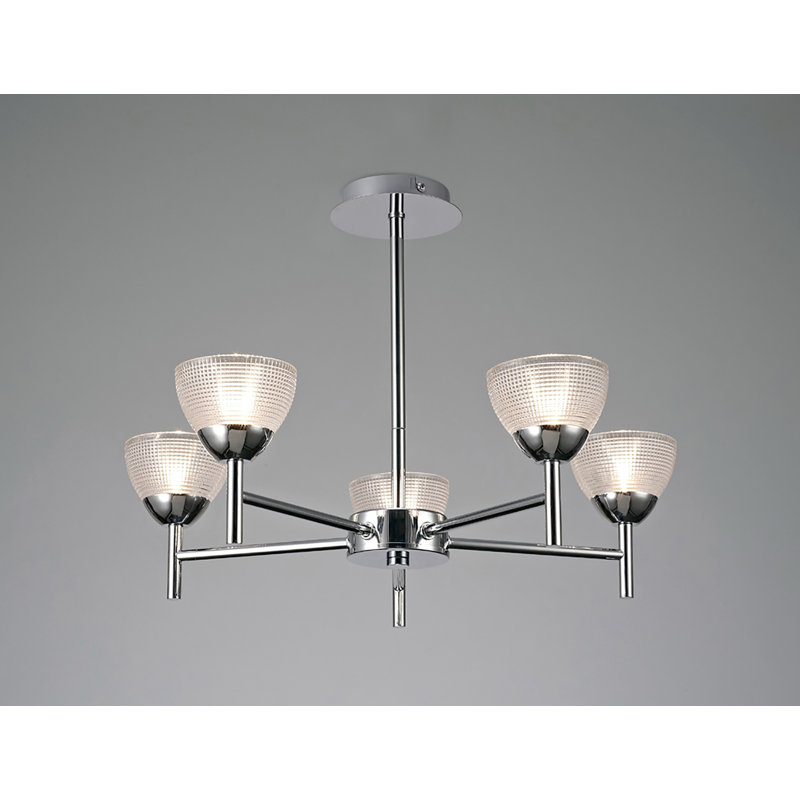Kirwin 5 - Light Shaded Chandelier