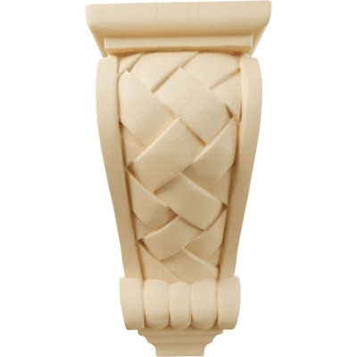 Support en bois / corbeau H 10 po x l 4,5 po x P 5 po