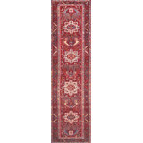 Antique One-of-a-Kind 3'6" X 12'7" Area Rug