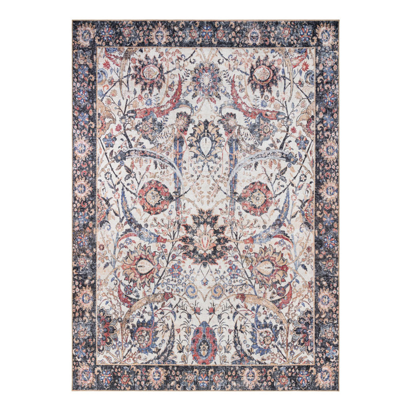 Mailen Performance Chenille Floral Indoor Rug, Rectangle 9'5" x 13'1"