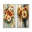 Fleurs abstraites d'automne Infinit Balance I - Collection d'art mural abstrait 2 pièces-851947362-851947364