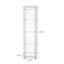 Vitrine en verre avec 4 portes et 4 tablettes-133255523-134088441