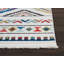 Tapis blanc tissé à la machine Southwestern-683028626