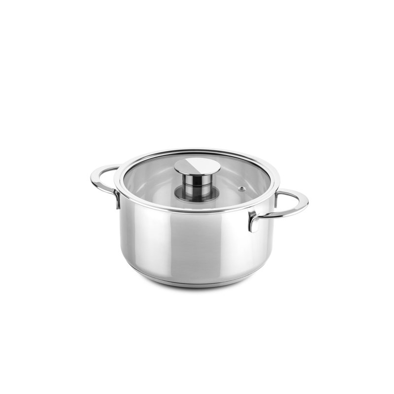 Gourmet 3 Quarts Stainless Steel (18/10) Saucepan