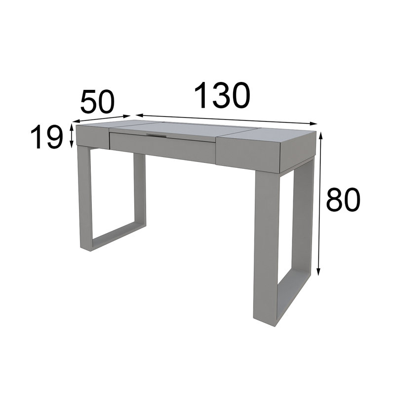 Lyssa Dressing Table with Mirror