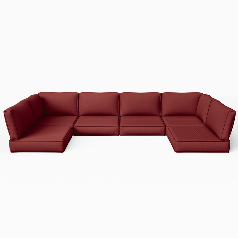 Wynee Outdoor Cushions Set 5" Outdoor Furniture Replacement Cushions Patio Furniture Cushions And Sectional Cushions, 4.9"