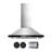 36" Wall Mount Range Hood Ceiling Mount Vent 800CFM Gesture & Touch Control