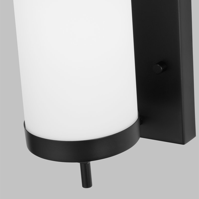 Zire 1 - Light Armed Sconce, No, Midnight Black