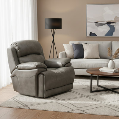 Kunkel Faux Leather Recliner