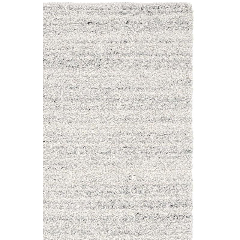 Ezzie Natura Handwoven Wool Rug, Rectangle 4' x 6'