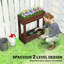 Wood Raised Garden Bed