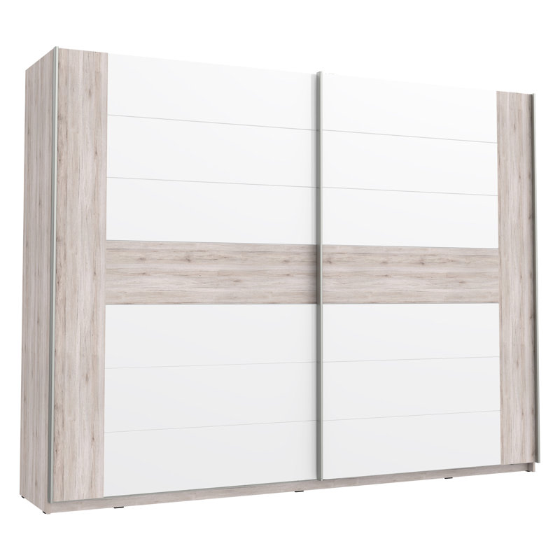 Mickie 2 Door Manufactured Wood Wardrobe