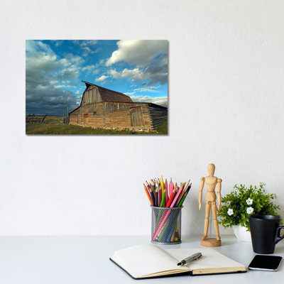 Mormon Row Barn, Grand Teton National Park, Wyoming II by Tim Fitzharris - Wrapped Canvas Gallery-Wrapped Canvas Giclée
