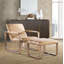 CC Leather Ottoman