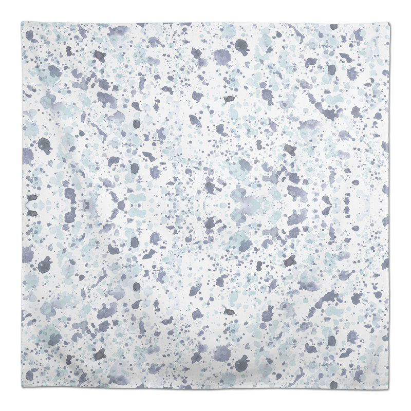 Nappe Ink Splatter Blue 2, Bleu