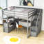 Lit mezzanine pour enfant avec tiroirs Casandra-741102680-741102663