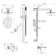 Bliss Complete Shower System with Rough-in Valve