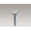 Parigi® Ceramic 20" Pedestal Bathroom Sink-604349587-639460967