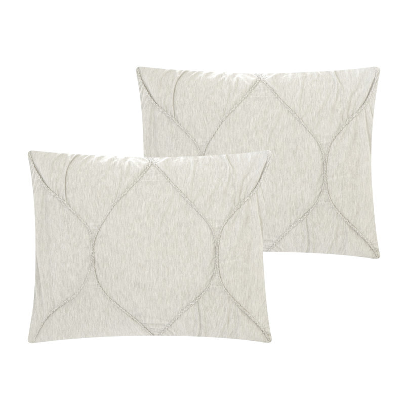 Ensemble d'édredon en duvet blanc 180 fils, Très grand lit