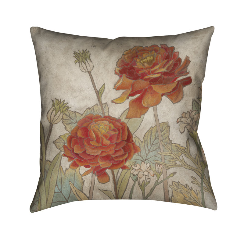 Coussin intérieur / extérieur Sun Blooms II Sun Blooms