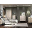 Samford 4 Drawer Narrow Chest Of Drawers, Industrial Design Look