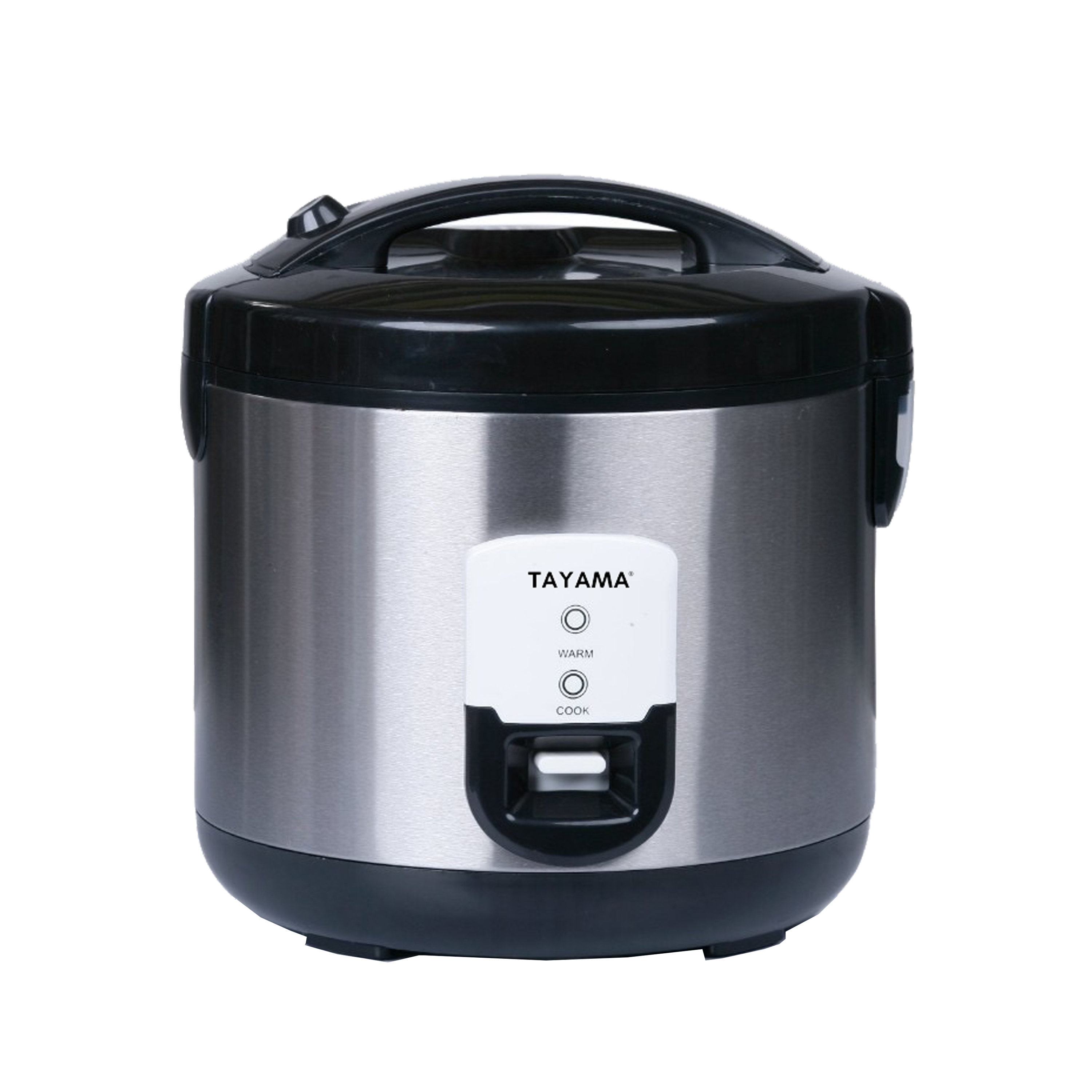 Tayama 20-Cup Rice Cooker with Food Steamer and Stainless Steel Inner Pot