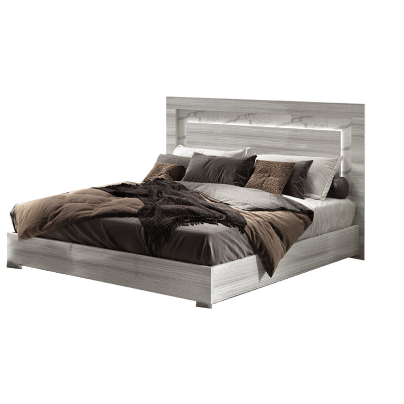 Vytis Bed, White, King