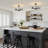 5-light Candle-style Semi Flush Mount Ceiling Light-24980789