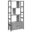 Bookshelf Engineered Wood Freestanding Tiered Home Shelving Living Room-186153400-186153402