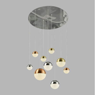 Ludovic 9-Light Unique / Statement LED Chandelier