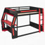 Gaming Bed with Side-Mounted Oversized RGB Desk-2002368022