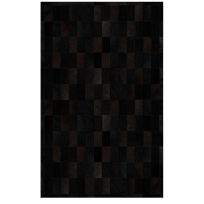 Daedalus Cowhide Geometric Area Rug