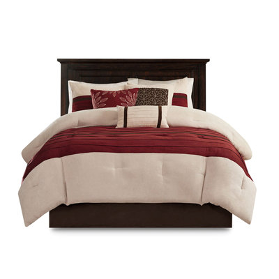 Édredon 7 pièces - Red King Faux Suède