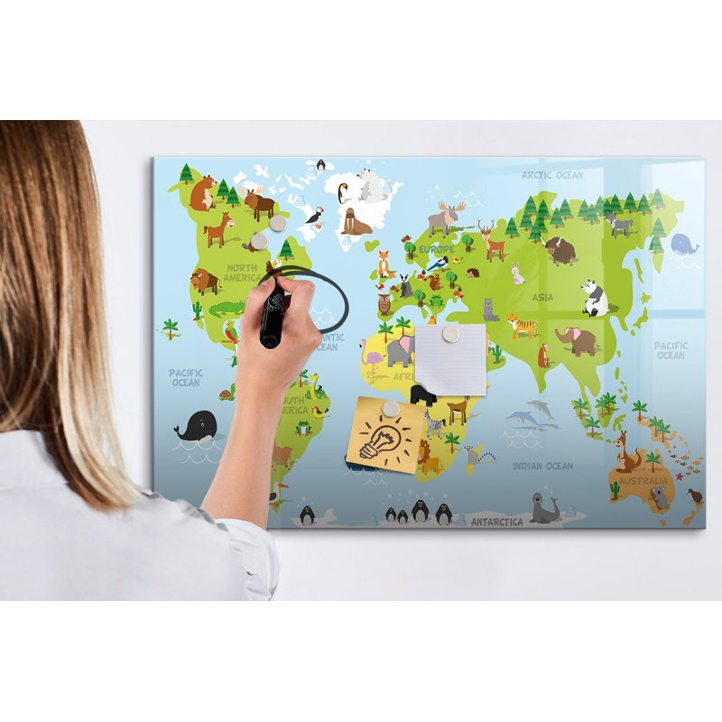 Magnetic Glass Dry Erase Board
