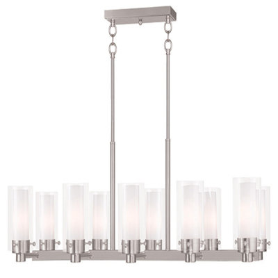 10 - Light Wagon Wheel Chandelier