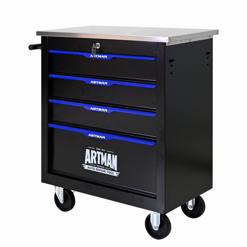 Drawers Multifunctional Tool Cart With Wheels