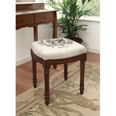 Solid Wood Accent Stool