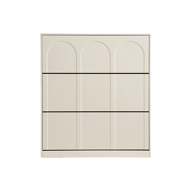 Rangement pour chaussures en bois manufacturé cristal-crème
