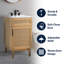 Ensemble de meuble-lavabo simple 20 po Javer-96677727