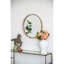 28 "miroir rond en bois, miroir mural pour la salle de bain