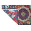 High-Quality Hand-Knotted Navy And Red Area Rug