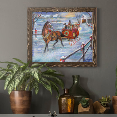 " Sleigh Bells " Painting Print