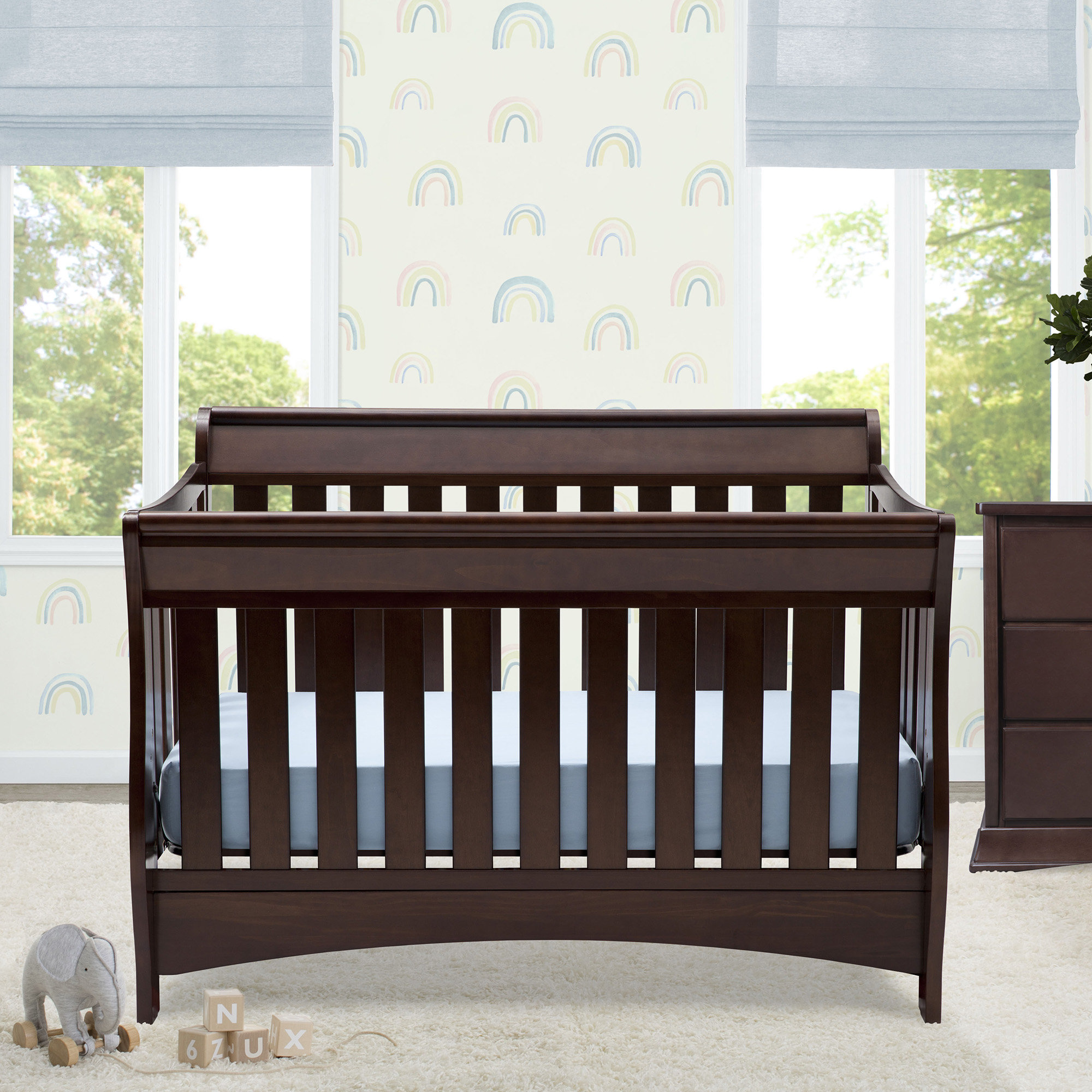 Delta Children Bentley 'S' Series 4-in-1 Convertible Crib & Reviews