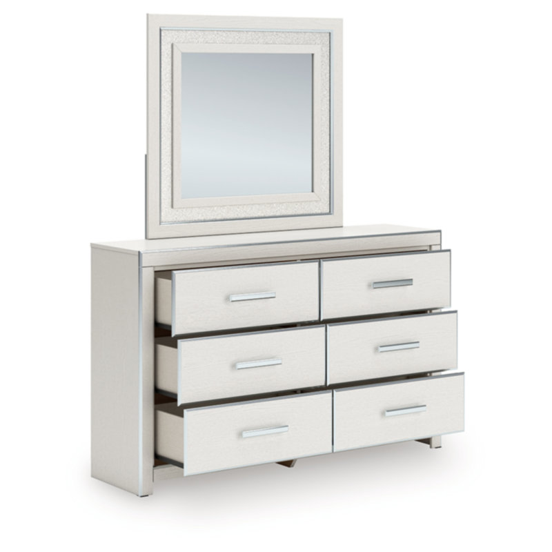 Commode et miroir birmonton