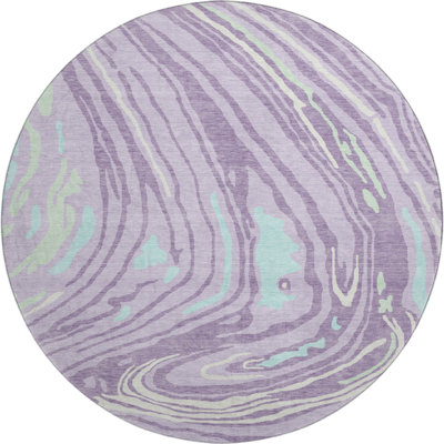 Premium Machine Washable Cossette AMF1051 Swirls Rug